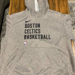 Boston Celtics Nike NBA Hoodie Sweatshirt Grey team Activewear Men’s XL